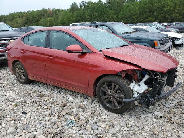 5NPD84LF7HH208666 - 2017 HYUNDAI ELANTRA SE RED photo 4