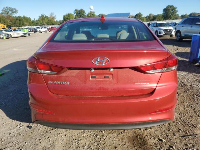 5NPD84LF7HH208666 - 2017 HYUNDAI ELANTRA SE RED photo 6