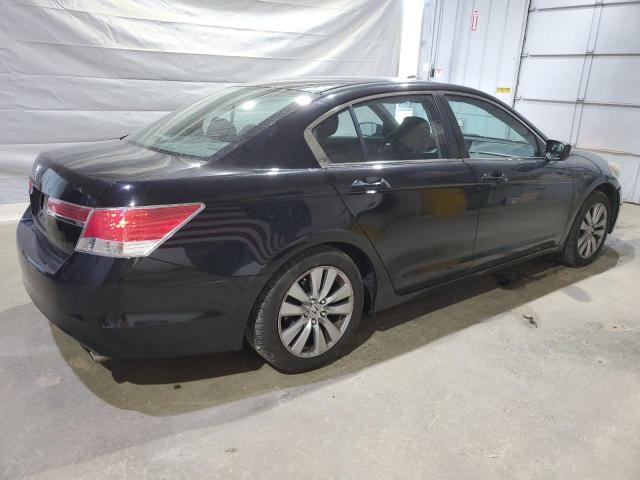 1HGCP2F79BA149742 - 2011 HONDA ACCORD EX BLACK photo 3