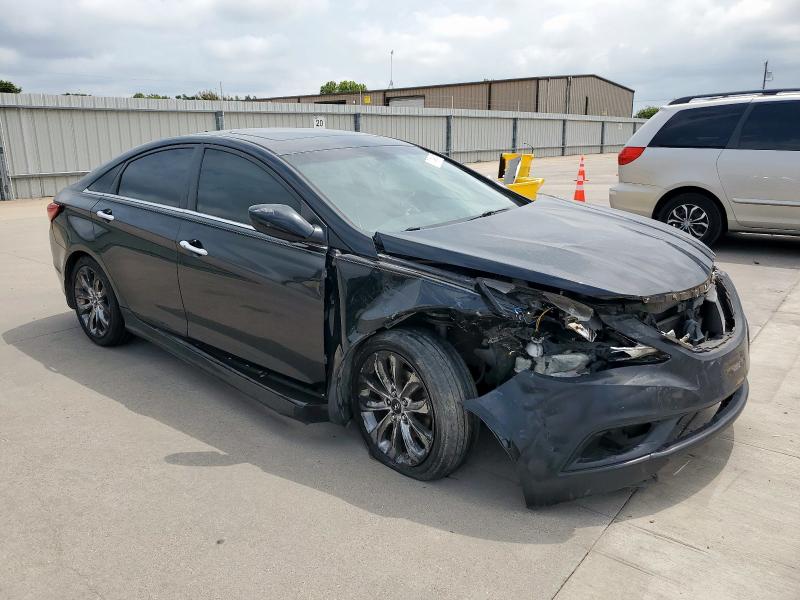 5NPEC4AB4CH353501 - 2012 HYUNDAI SONATA SE შავი ფოტო 4