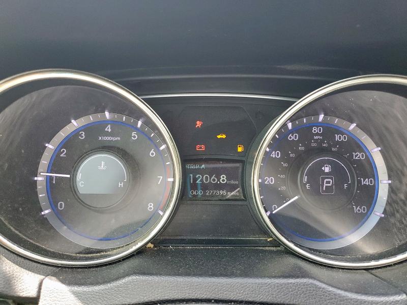 5NPEC4AB4CH353501 - 2012 HYUNDAI SONATA SE შავი ფოტო 9