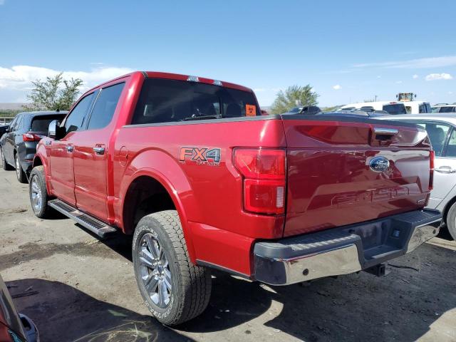 1FTEW1E47LKF37933 - 2020 FORD F150 SUPERCREW RED photo 2