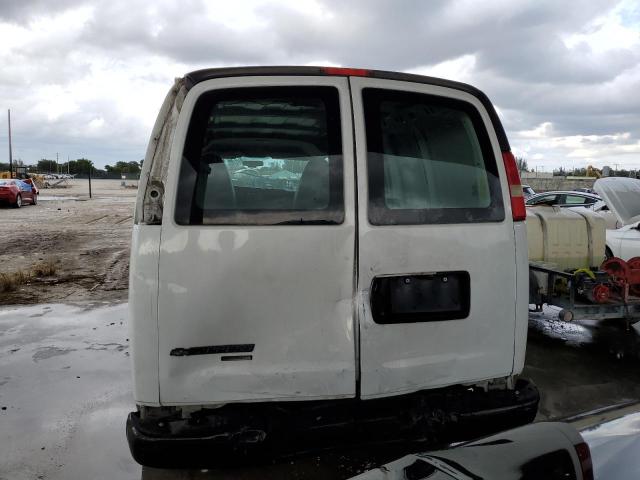 1GCWGFFA5D1100362 - 2013 CHEVROLET EXPRESS G2 WHITE photo 6