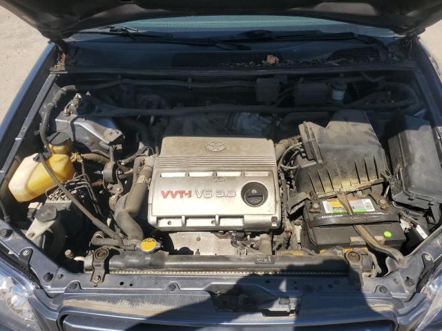 JTEGP21A740013634 - 2004 TOYOTA HIGHLANDER BASE أزرق صورة 12