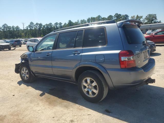 JTEGP21A740013634 - 2004 TOYOTA HIGHLANDER BASE أزرق صورة 2