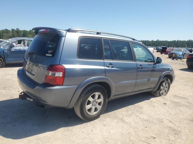 JTEGP21A740013634 - 2004 TOYOTA HIGHLANDER BASE أزرق صورة 3