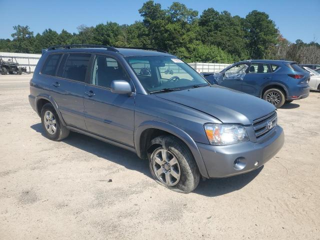 JTEGP21A740013634 - 2004 TOYOTA HIGHLANDER BASE أزرق صورة 4