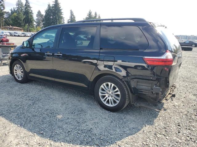 5TDYK3DC6GS721109 - 2016 TOYOTA SIENNA XLE 黑色 照片 2