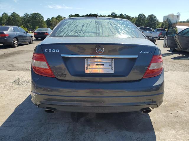 WDDGF81X78F104006 - 2008 MERCEDES-BENZ C 300 4MATIC GRAY photo 6