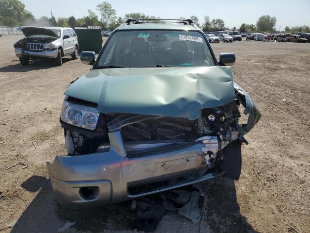 JF1SG67667H710877 - 2007 SUBARU FORESTER 2.5X LL BEAN GREEN photo 5
