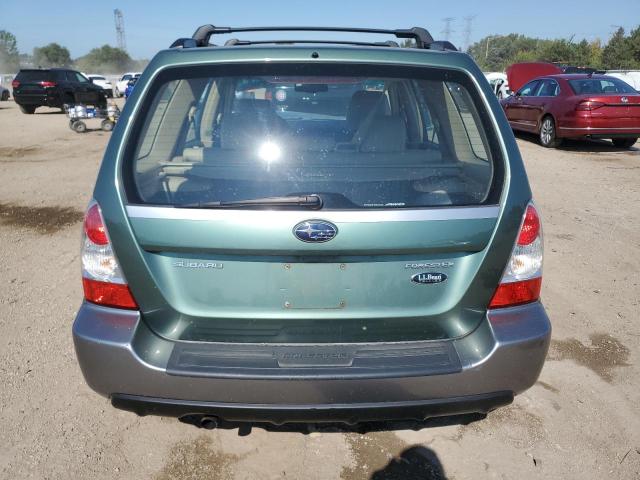 JF1SG67667H710877 - 2007 SUBARU FORESTER 2.5X LL BEAN GREEN photo 6