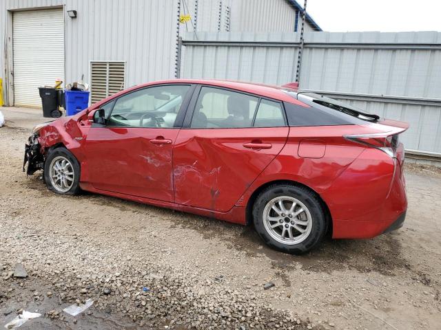 JTDKARFUXH3538283 - 2017 TOYOTA PRIUS RED photo 2