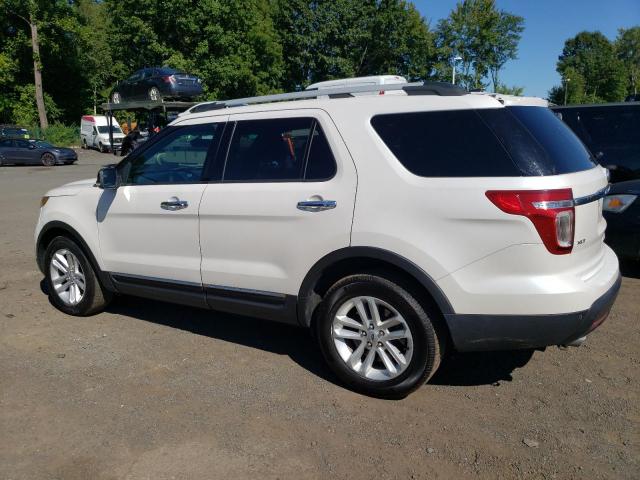 1FM5K8D86EGA05308 - 2014 FORD EXPLORER XLT WHITE photo 2