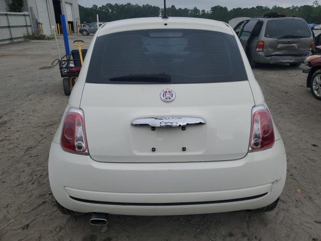 3C3CFFAR6DT567872 - 2013 FIAT 500 POP WHITE photo 6