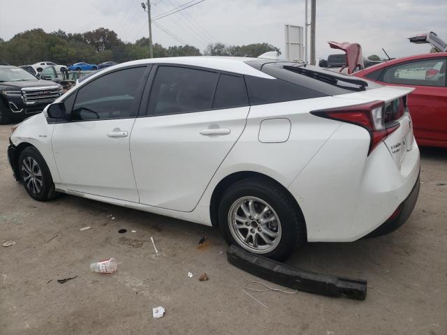 JTDL9MFU4M3030143 - 2021 TOYOTA PRIUS LE WHITE photo 2