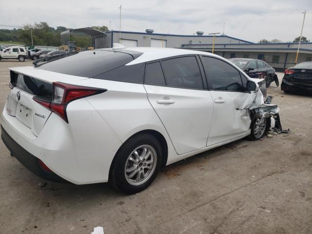 JTDL9MFU4M3030143 - 2021 TOYOTA PRIUS LE WHITE photo 3