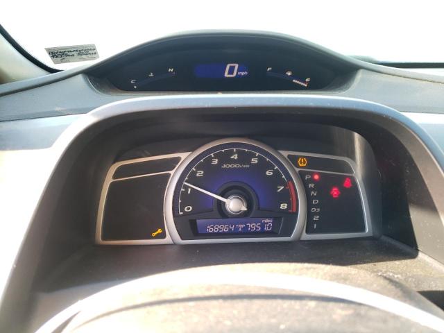 19XFA1F96AE052602 - 2010 HONDA CIVIC EXL MAROON photo 9