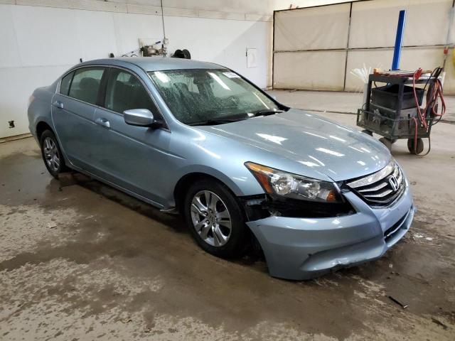 1HGCP2F47CA052918 - 2012 HONDA ACCORD LXP BLUE photo 4