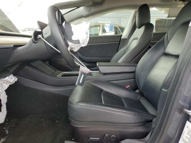 5YJ3E1EA7MF922455 - 2021 TESLA MODEL 3 GRAY photo 7
