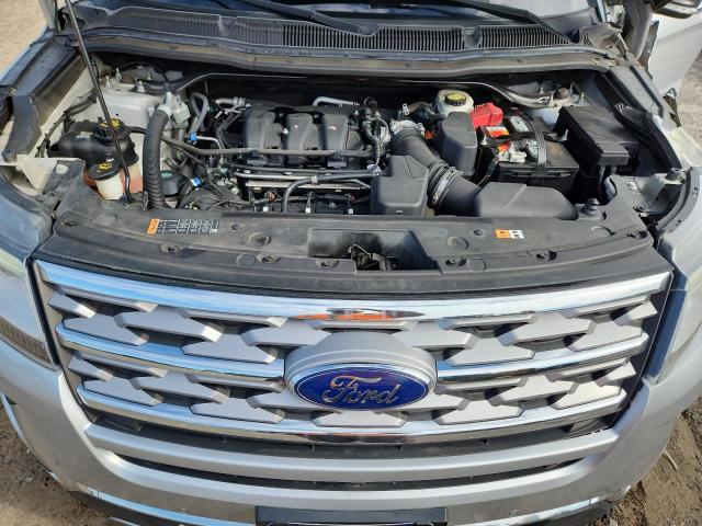 1FM5K7F82JGA17912 - 2018 FORD EXPLORER LIMITED Արծաթագույն լուսանկար 11