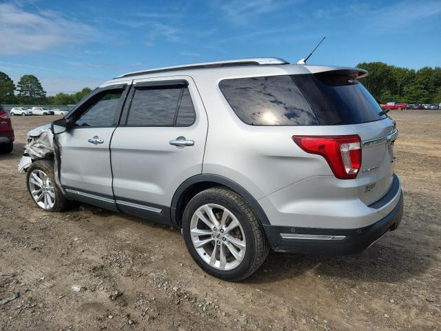 1FM5K7F82JGA17912 - 2018 FORD EXPLORER LIMITED Արծաթագույն լուսանկար 2