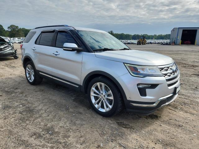 1FM5K7F82JGA17912 - 2018 FORD EXPLORER LIMITED Արծաթագույն լուսանկար 4