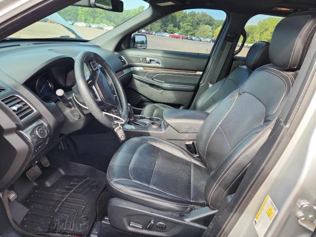 1FM5K7F82JGA17912 - 2018 FORD EXPLORER LIMITED Արծաթագույն լուսանկար 7