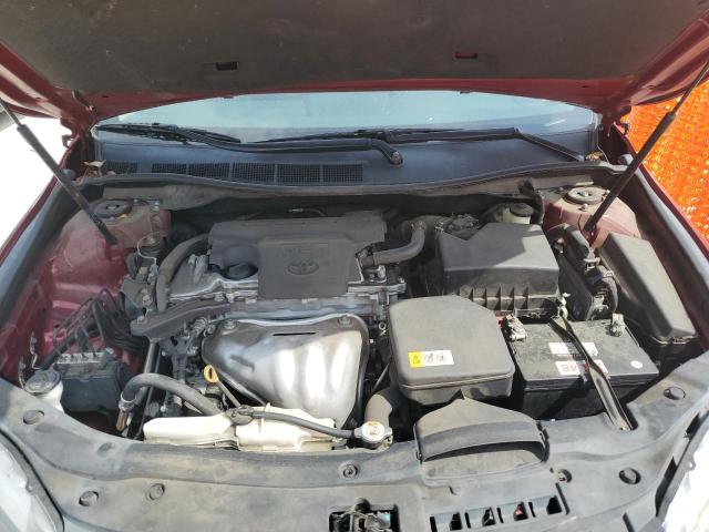 4T1BF1FK2HU638921 - 2017 TOYOTA CAMRY LE RED photo 11