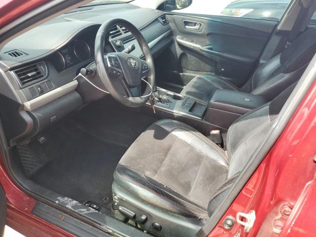 4T1BF1FK2HU638921 - 2017 TOYOTA CAMRY LE RED photo 7