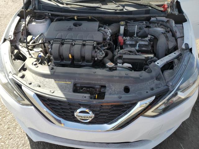 3N1AB7AP3KY266966 - 2019 NISSAN SENTRA S WHITE photo 11