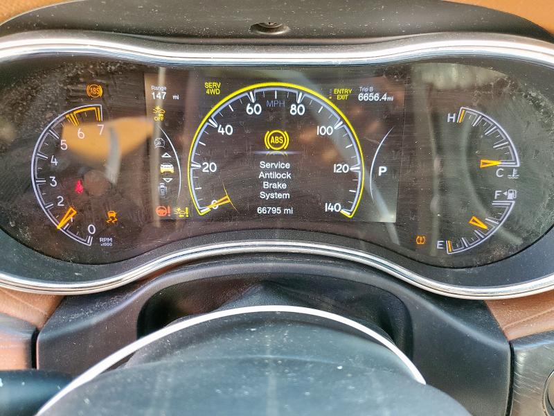 1C4RJFJT6JC173831 - 2018 JEEP GRAND CHER SUMMIT Marron photo 9