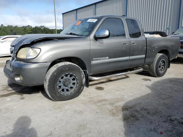 5TBRT34133S402382 - 2003 TOYOTA TUNDRA ACCESS CAB SR5 GRAY photo 1