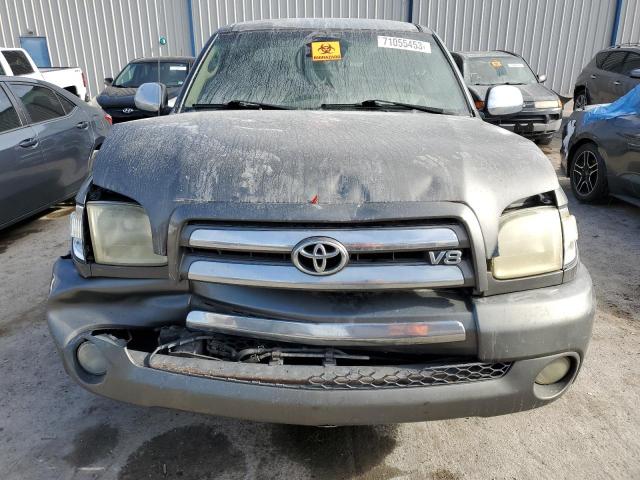 5TBRT34133S402382 - 2003 TOYOTA TUNDRA ACCESS CAB SR5 GRAY photo 5
