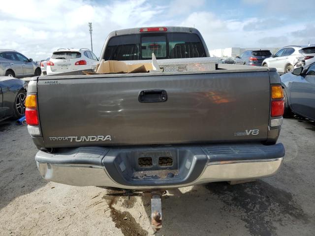 5TBRT34133S402382 - 2003 TOYOTA TUNDRA ACCESS CAB SR5 GRAY photo 6