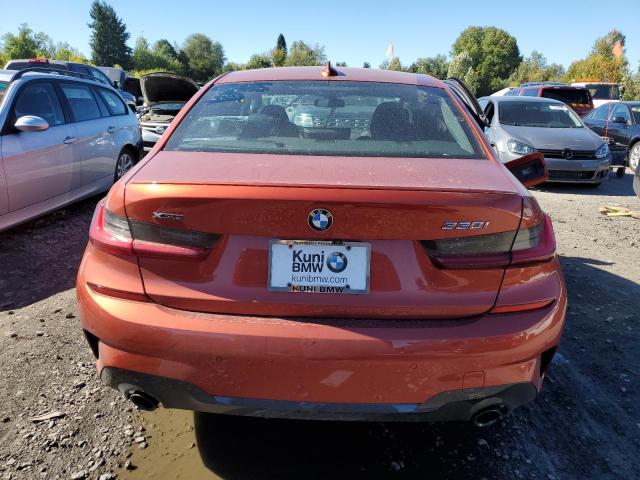 3MW5R7J07N8C72123 - 2022 BMW 330XI ORANGE photo 6