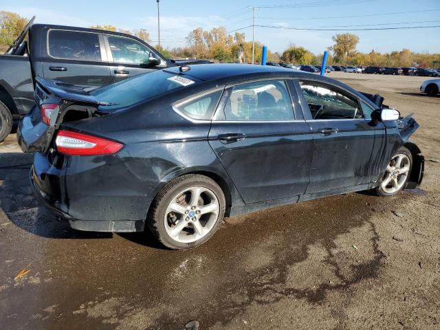 3FA6P0H79GR381693 - 2016 FORD FUSION SE BLACK photo 3