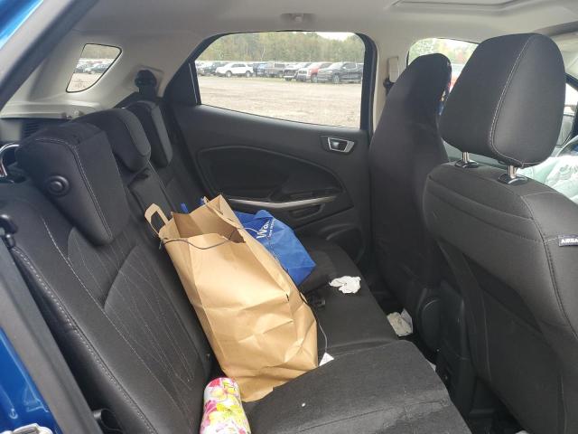 MAJ6S3GL5KC282617 - 2019 FORD ECOSPORT SE BLUE photo 11