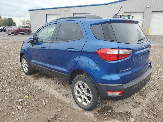 MAJ6S3GL5KC282617 - 2019 FORD ECOSPORT SE BLUE photo 2