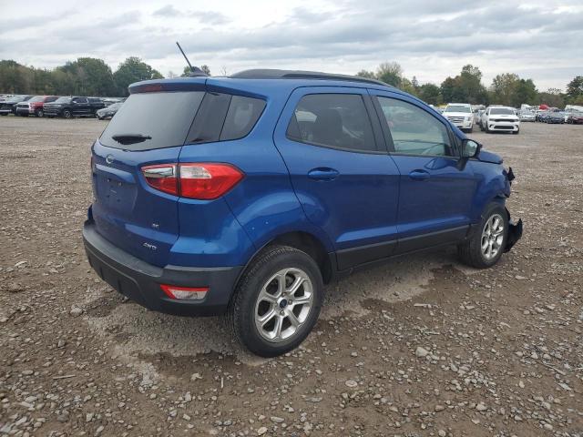 MAJ6S3GL5KC282617 - 2019 FORD ECOSPORT SE BLUE photo 3