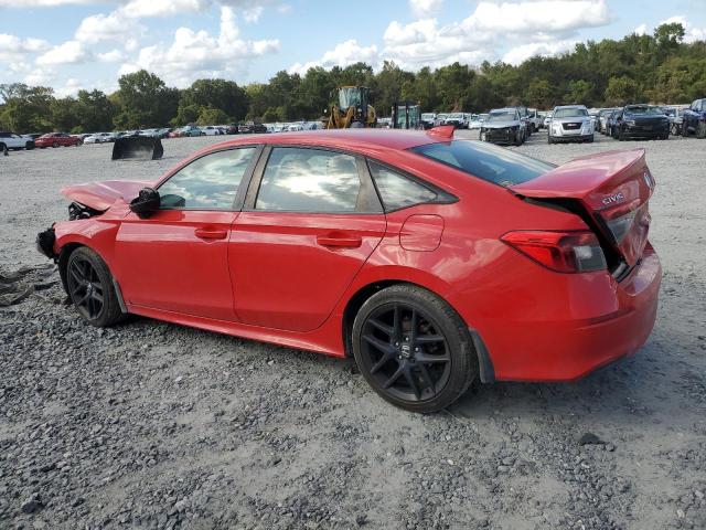 2HGFE2F5XNH584972 - 2022 HONDA CIVIC SPORT RED photo 2