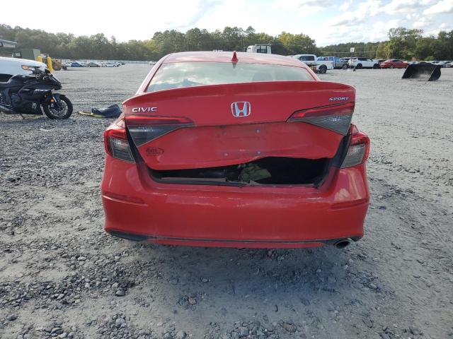2HGFE2F5XNH584972 - 2022 HONDA CIVIC SPORT RED photo 6