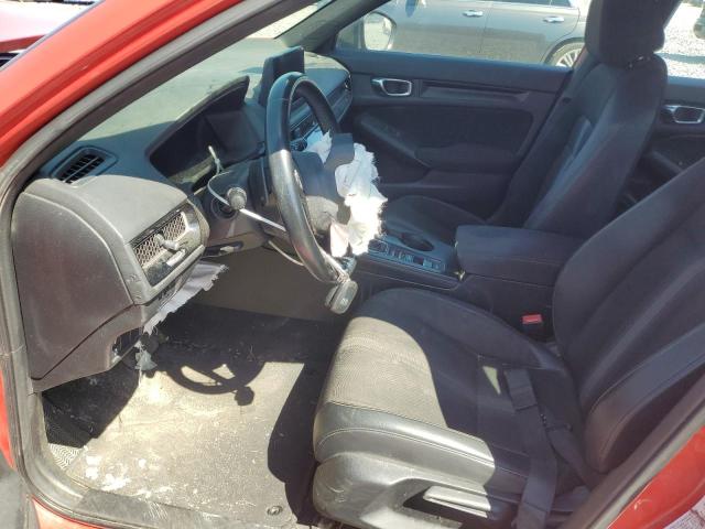 2HGFE2F5XNH584972 - 2022 HONDA CIVIC SPORT RED photo 7