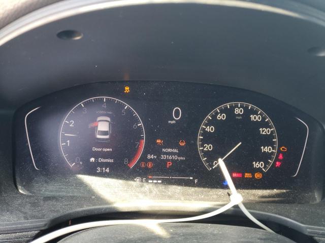 2HGFE2F5XNH584972 - 2022 HONDA CIVIC SPORT RED photo 9