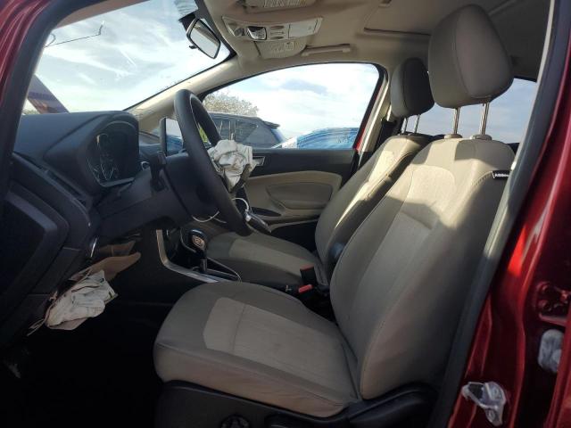 MAJ3S2GE2MC437240 - 2021 FORD ECOSPORT SE Burdeos foto 7