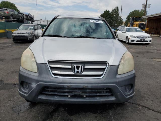 JHLRD78836C020963 - 2006 HONDA CR-V EX SILVER photo 5