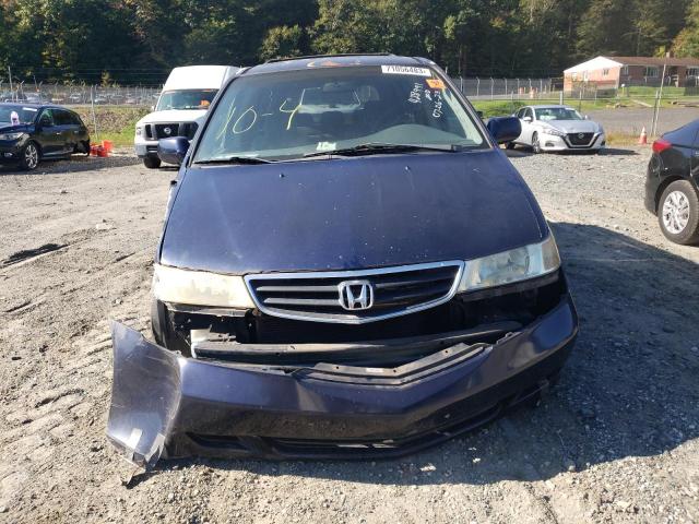 5FNRL18653B156330 - 2003 HONDA ODYSSEY EX BLUE photo 5