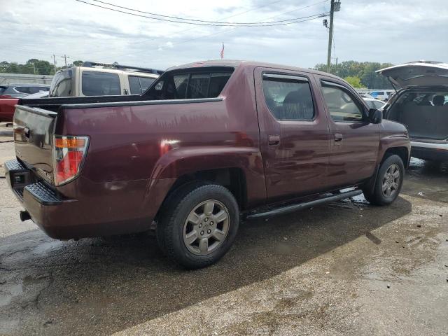 2HJYK16388H500897 - 2008 HONDA RIDGELINE RTX MAROON photo 3