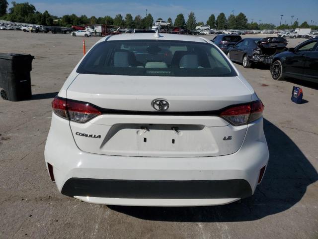 5YFEPRAE6LP069382 - 2020 TOYOTA COROLLA LE WHITE photo 6