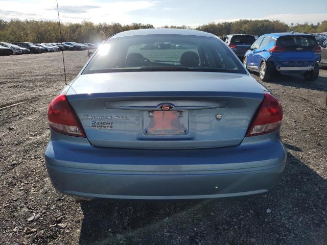 1FAFP56U27A149016 - 2007 FORD TAURUS SEL BLUE photo 6