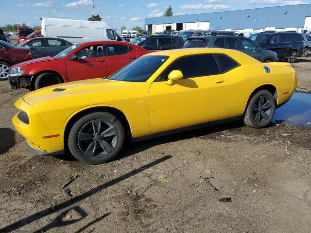 2C3CDZAG5KH529187 - 2019 DODGE CHALLENGER SXT YELLOW photo 1